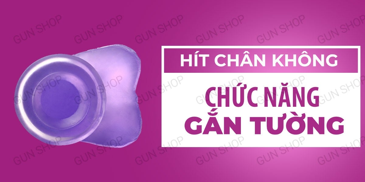 Dương vật giả dính tường Lovetoy Jelly Studs chất liệu mềm mại chắc chắn Dương vật giả dính tường Lovetoy Jelly Studs chất liệu mềm mại chắc chắn