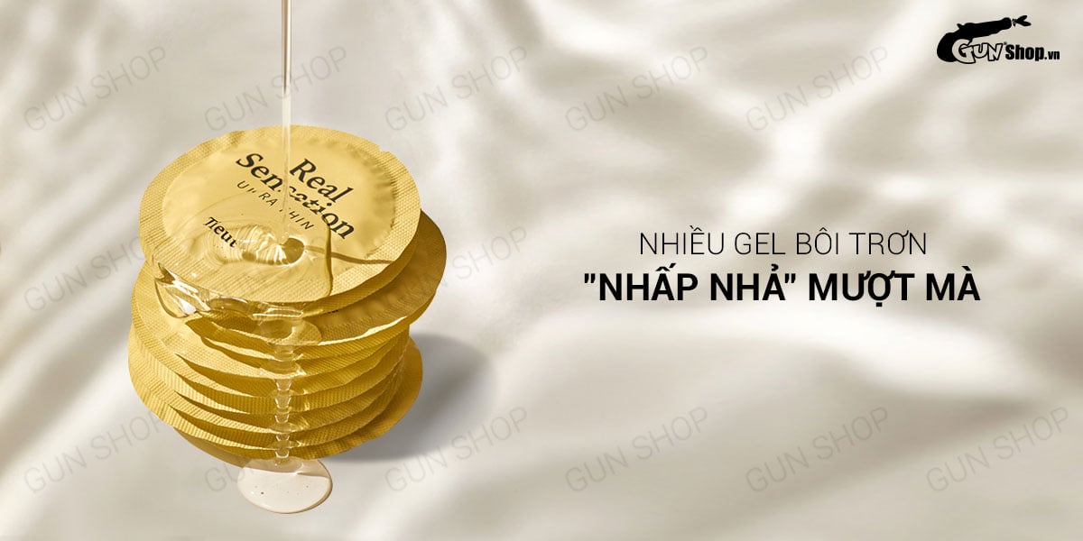 Bao cao su Real Sensation Ultra Thin siêu mỏng, trải nghiệm chân thật Bao cao su Real Sensation Ultra Thin siêu mỏng, trải nghiệm chân thật
