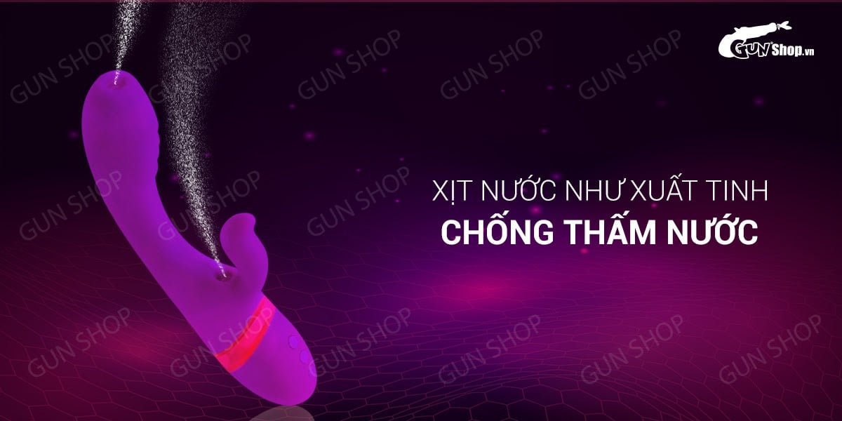 Dương vật giả xịt nước 7 chế độ rung màu tím thỏa mãn cực đỉnh Dương vật giả xịt nước 7 chế độ rung màu tím thỏa mãn cực đỉnh