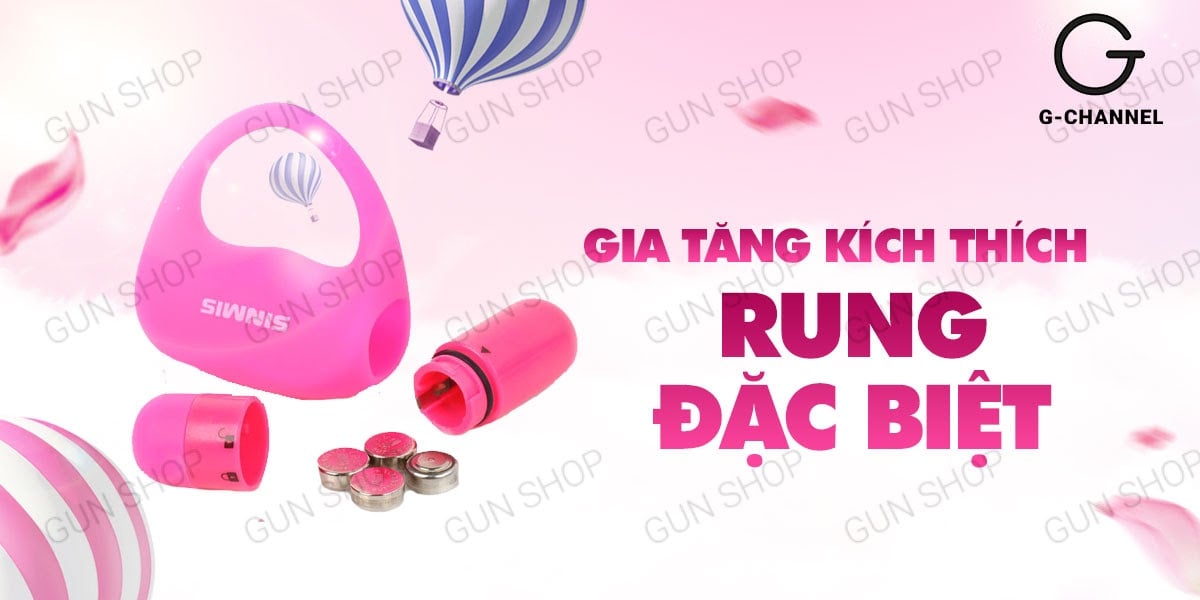 Vòng rung Nalone Sinmis silicon cao cấp kéo dài thời gian quan hệ Vòng rung Nalone Sinmis silicon cao cấp kéo dài thời gian quan hệ