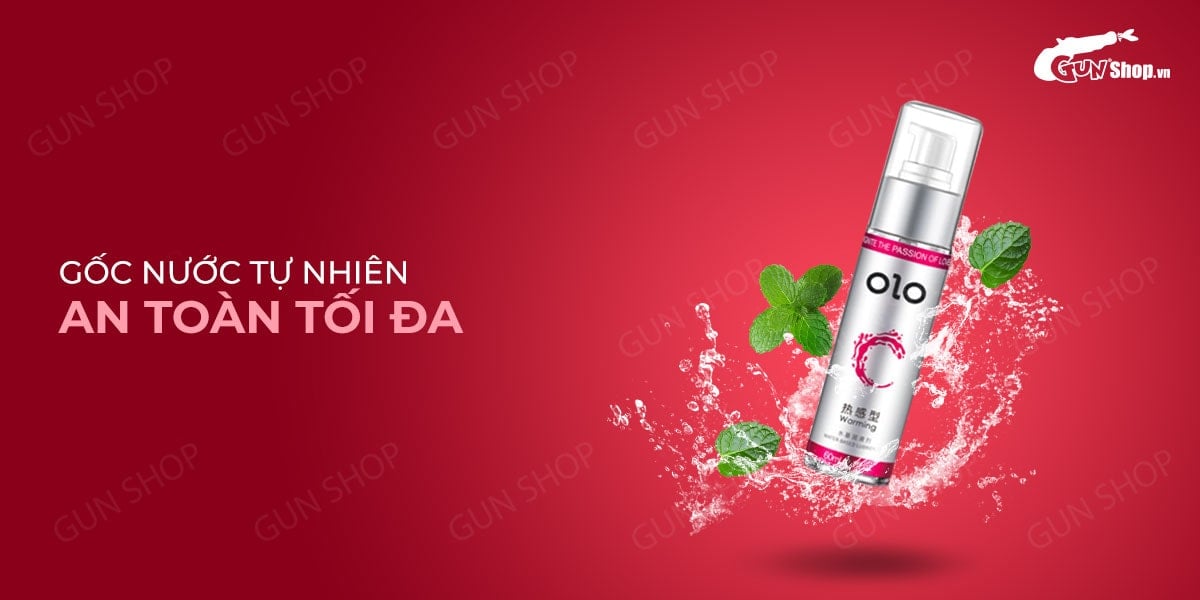 Gel bôi trơn ấm nóng OLO Warming 60ml tăng khoái cảm tuyệt vời cho chị em Gel bôi trơn ấm nóng OLO Warming 60ml tăng khoái cảm tuyệt vời cho chị em