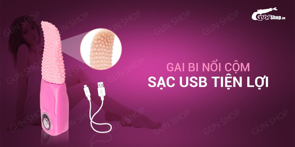 Lưỡi rung Fanala đa chế độ sạc điện kích thích tăng khoái cảm nữ Lưỡi rung Fanala đa chế độ sạc điện kích thích tăng khoái cảm nữ