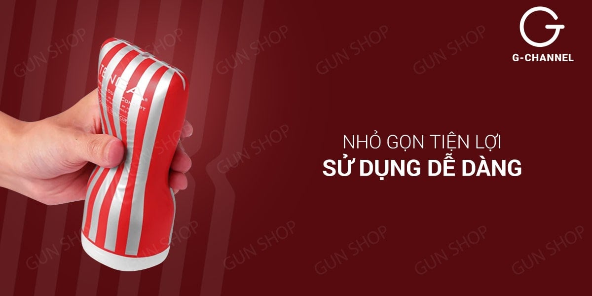 Âm đạo giả Tenga Red White nhỏ gọn ôm khít đầu dẹp chất lượng Âm đạo giả Tenga Red White nhỏ gọn ôm khít đầu dẹp chất lượng