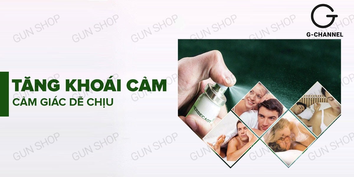 Chai xịt Đài Loan Herbecaot kéo dài thời gian quan hệ 15ml an toàn Chai xịt Đài Loan Herbecaot kéo dài thời gian quan hệ 15ml an toàn