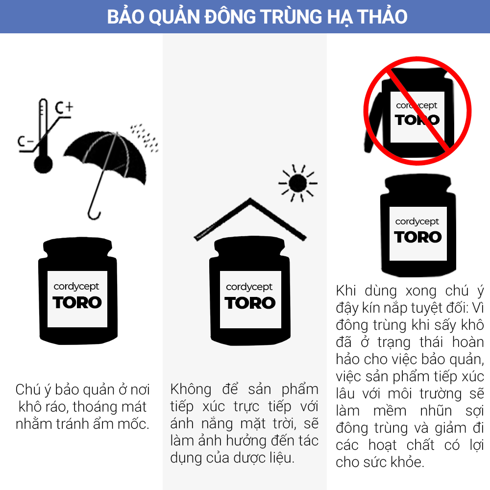 Đông trùng hạ thảo Toro sấy thăng hoa tăng cường sinh lý nam nữ Đông trùng hạ thảo Toro sấy thăng hoa tăng cường sinh lý nam nữ
