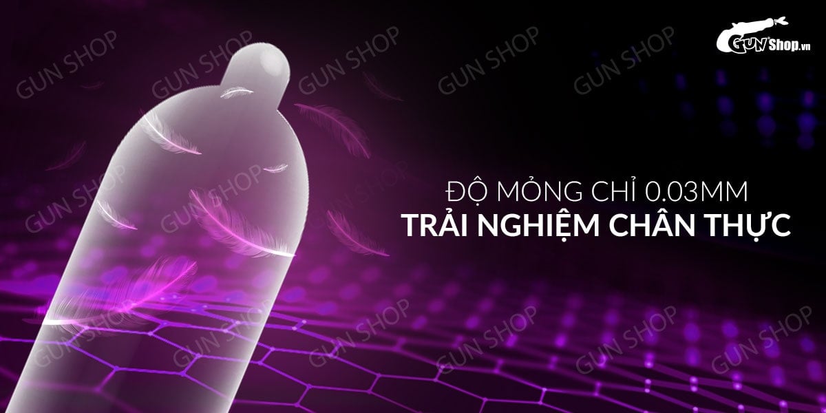 Bao cao su Muaisi 0.03 Ultrathin vàng siêu mỏng có hạt chống trơn trượt tốt Bao cao su Muaisi 0.03 Ultrathin vàng siêu mỏng có hạt chống trơn trượt tốt