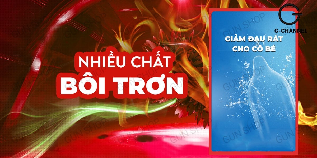 Bao cao su Muaisi Hot siêu điểm nổi nóng ấm hộp 10 cái tạo cảm giác phiêu Bao cao su Muaisi Hot siêu điểm nổi nóng ấm hộp 10 cái tạo cảm giác phiêu