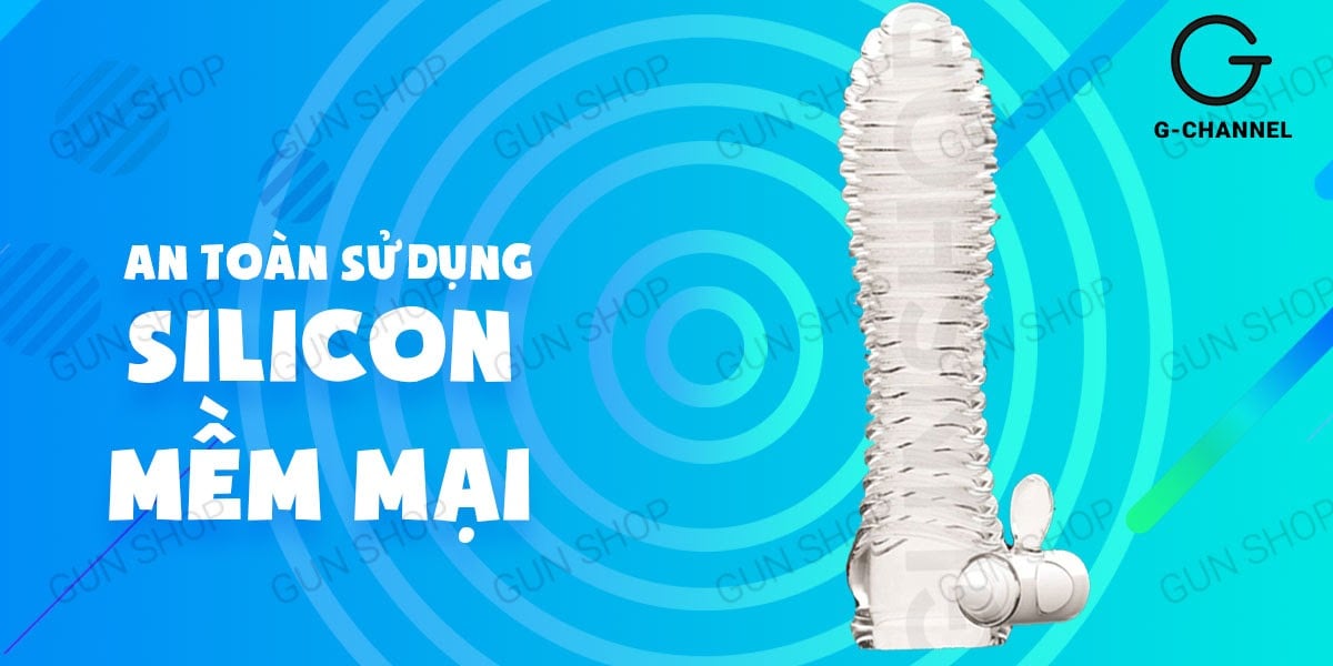 Bao cao su đôn dên Aichao rung tăng kích thước co giãn thoải mái Bao cao su đôn dên Aichao rung tăng kích thước co giãn thoải mái