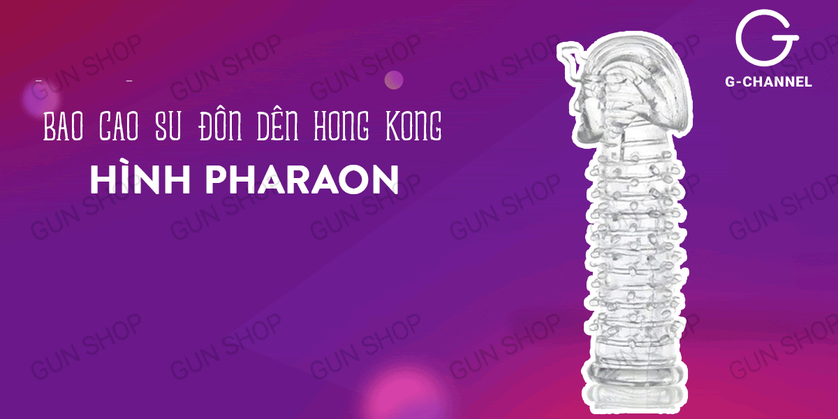 Bao cao su đôn dên Baile Pharaon gai silicon cao cấp mềm dẻo Bao cao su đôn dên Baile Pharaon gai silicon cao cấp mềm dẻo