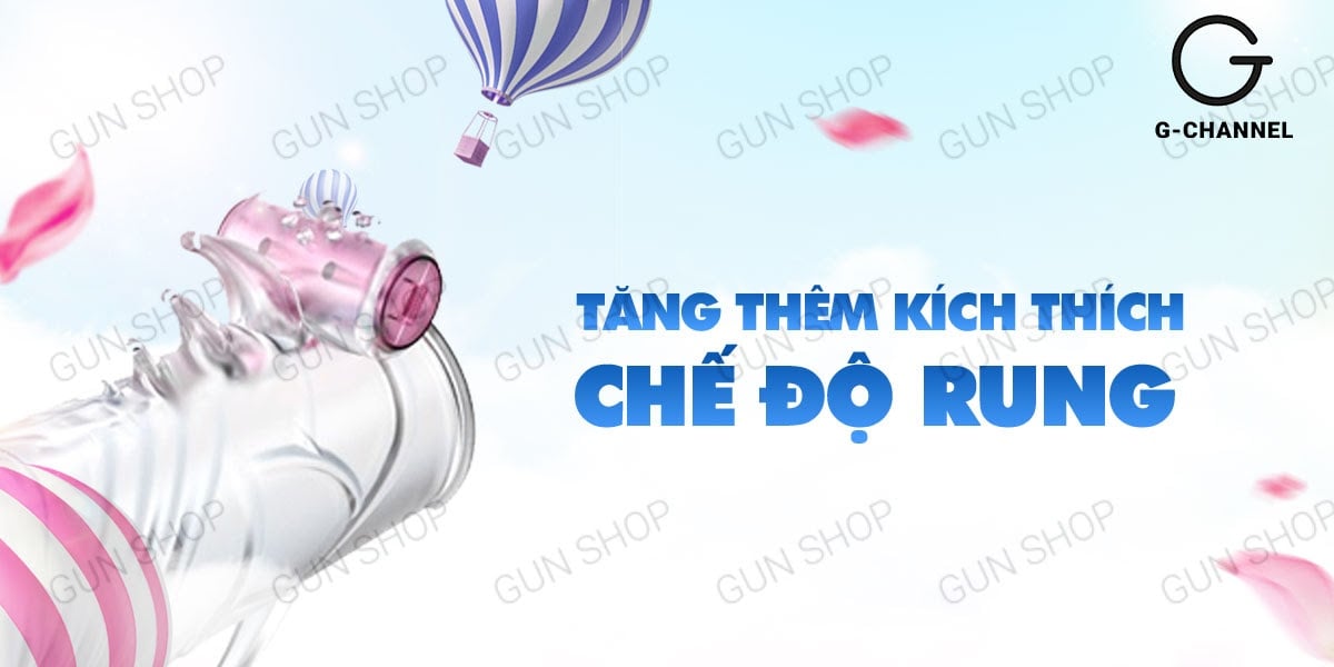 Bao cao su đôn dên rung Sleeve Cock Ring gân sóng kích thích mạnh mẽ Bao cao su đôn dên rung Sleeve Cock Ring gân sóng kích thích mạnh mẽ