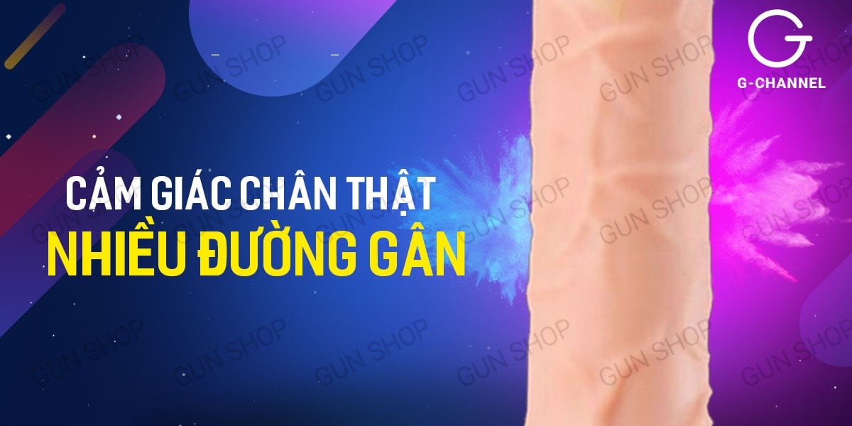Bao cao su đôn dên Yeain Maxman tăng 3cm kích thước thật Bao cao su đôn dên Yeain Maxman tăng 3cm kích thước thật