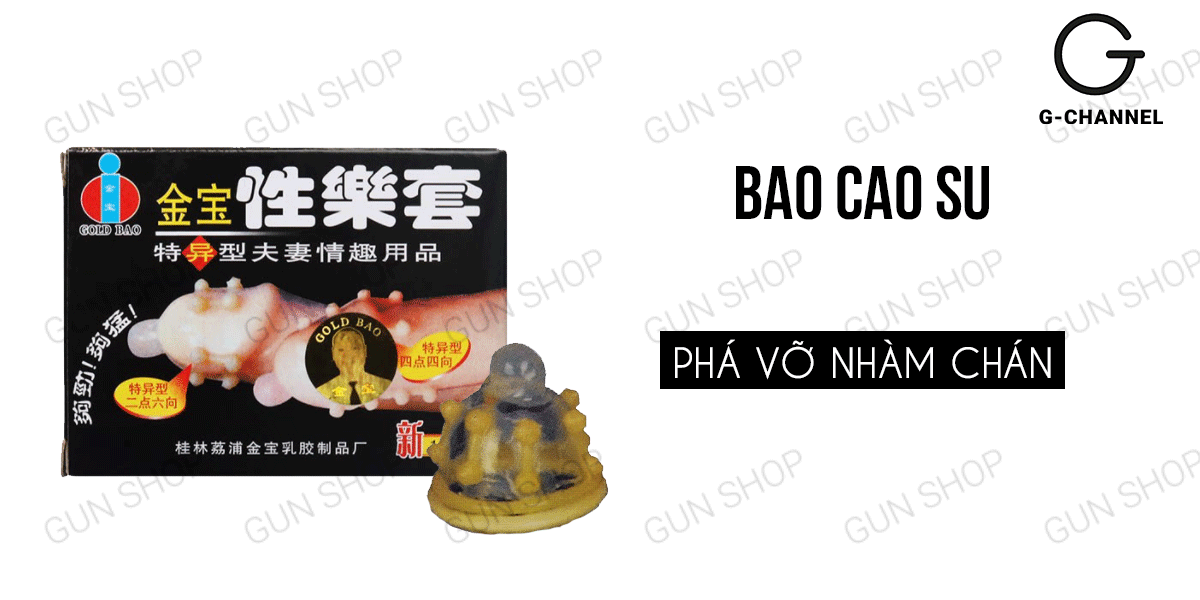 Bao cao su Gold gai bi 2 cái kích thích mạnh mẽ chạm điểm nhạy cảm nàng Bao cao su Gold gai bi 2 cái kích thích mạnh mẽ chạm điểm nhạy cảm nàng
