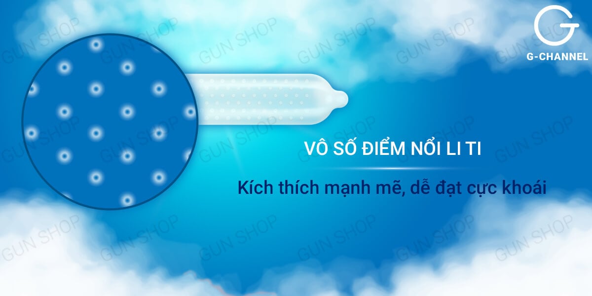 Bao cao su Supermen Long Love hương bạc hà kéo dài thời gian Bao cao su Supermen Long Love hương bạc hà kéo dài thời gian