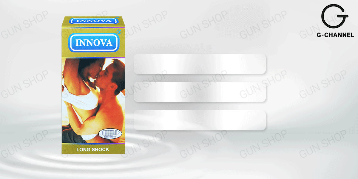 Bao cao su Innova vàng kéo dài thời gian an toàn thoải mái Bao cao su Innova vàng kéo dài thời gian an toàn thoải mái