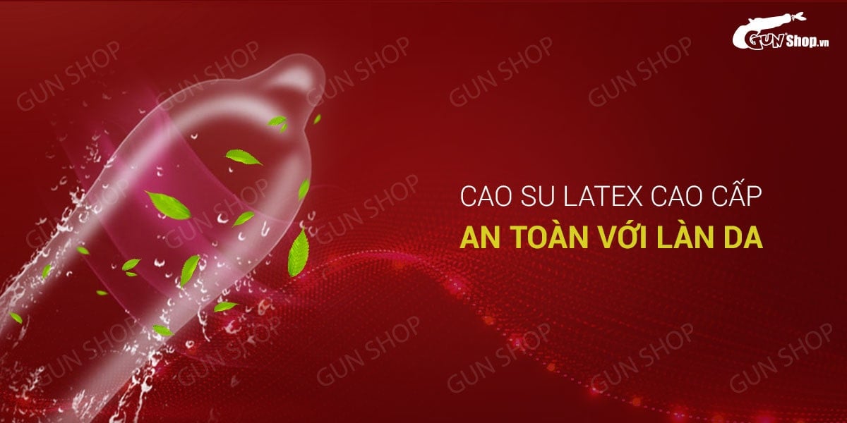 Bao cao su Muaisi Latex Red kéo dài thời gian chống xuất tinh sớm hộp 12 Bao cao su Muaisi Latex Red kéo dài thời gian chống xuất tinh sớm hộp 12