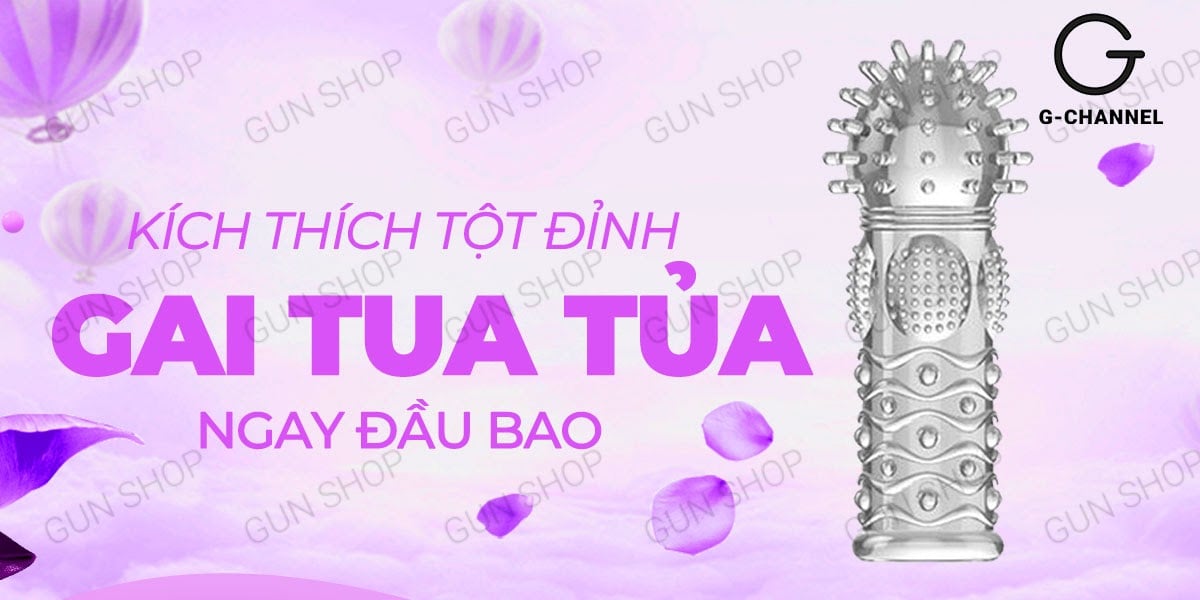 Bao cao su ngón tay Aichao A-spot 5 gai nổi lớn kích thích cực đỉnh Bao cao su ngón tay Aichao A-spot 5 gai nổi lớn kích thích cực đỉnh