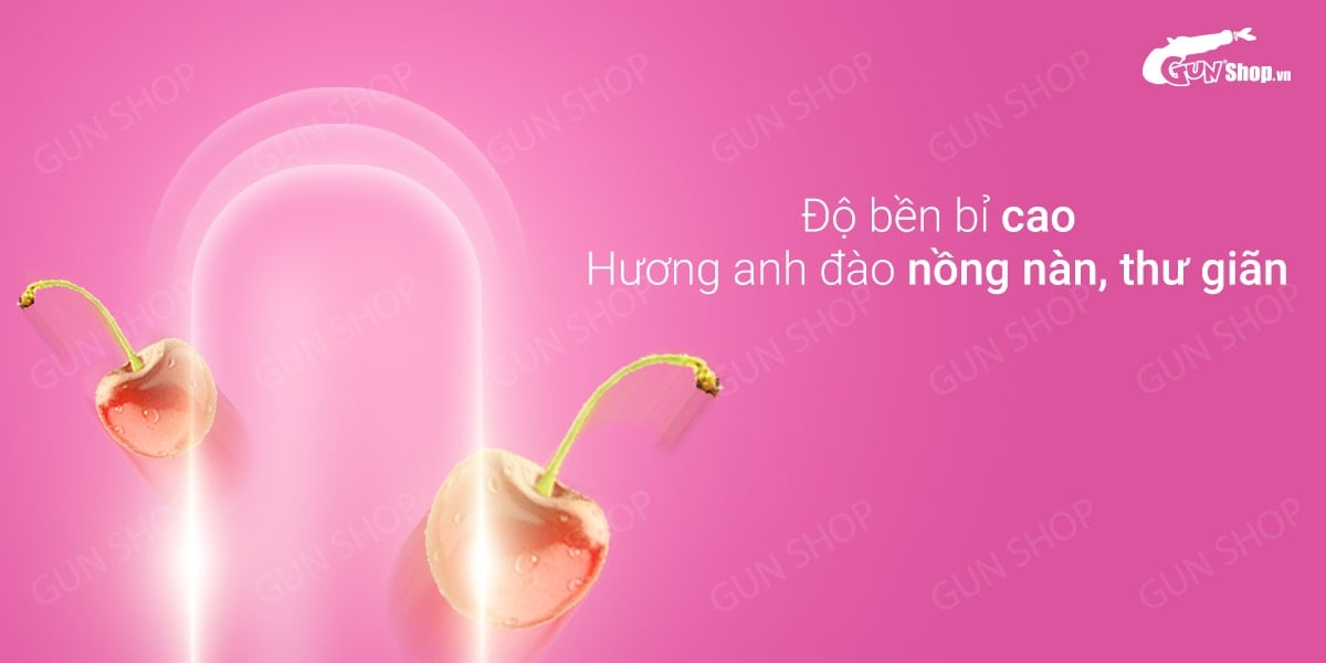 Bao cao su quan hệ miệng Mingliu Oral Sex hương anh đào 10c Bao cao su quan hệ miệng Mingliu Oral Sex hương anh đào 10c