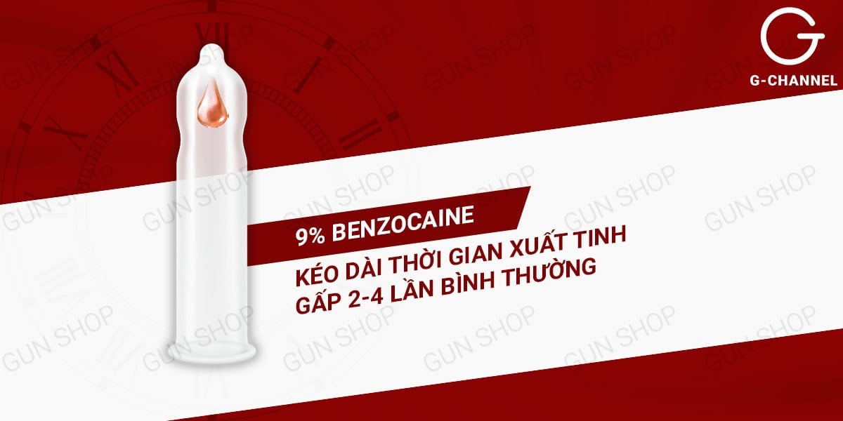 Bao cao su Shell Performax 6 in 1 kéo dài thời gian Hàn Quốc Bao cao su Shell Performax 6 in 1 kéo dài thời gian Hàn Quốc