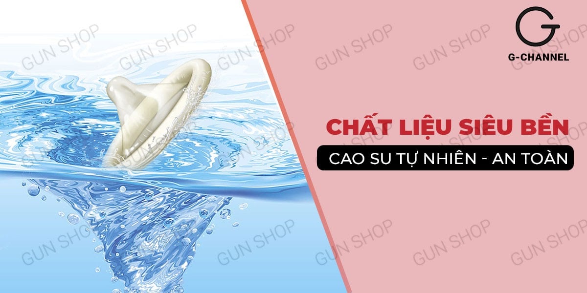 Bao cao su Toshiro Long Shock 4in1 kéo dài thời gian Thái Lan Bao cao su Toshiro Long Shock 4in1 kéo dài thời gian Thái Lan