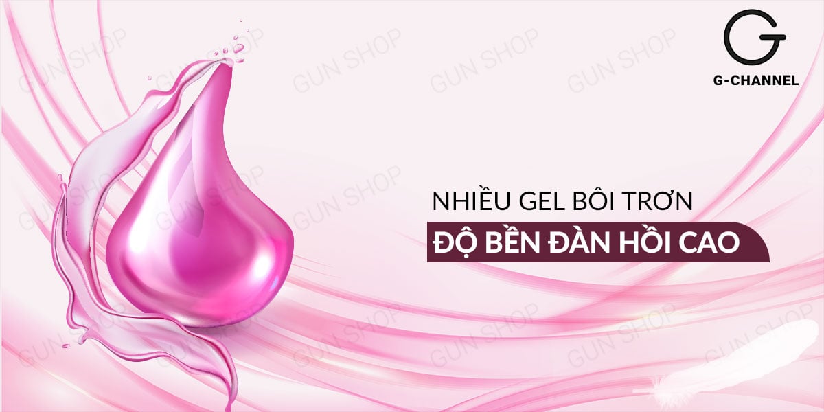 Bao cao su OLO 0.01 Zero Hồng siêu mỏng có hạt gel bôi trơn tăng khoái cảm Bao cao su OLO 0.01 Zero Hồng siêu mỏng có hạt gel bôi trơn tăng khoái cảm