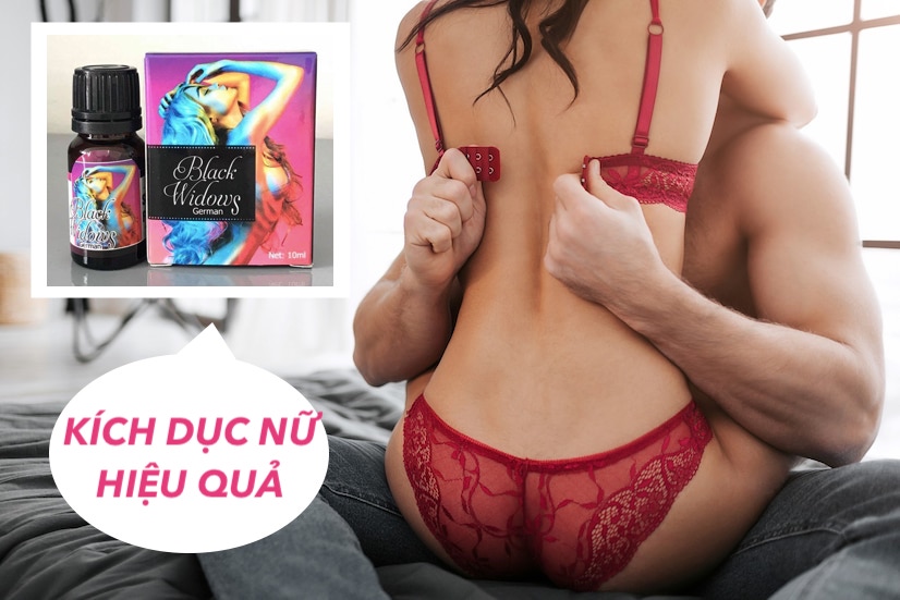 Thuốc kích dục nữ Black Widow German nước không mùi cực mạnh Thuốc kích dục nữ Black Widow German nước không mùi cực mạnh