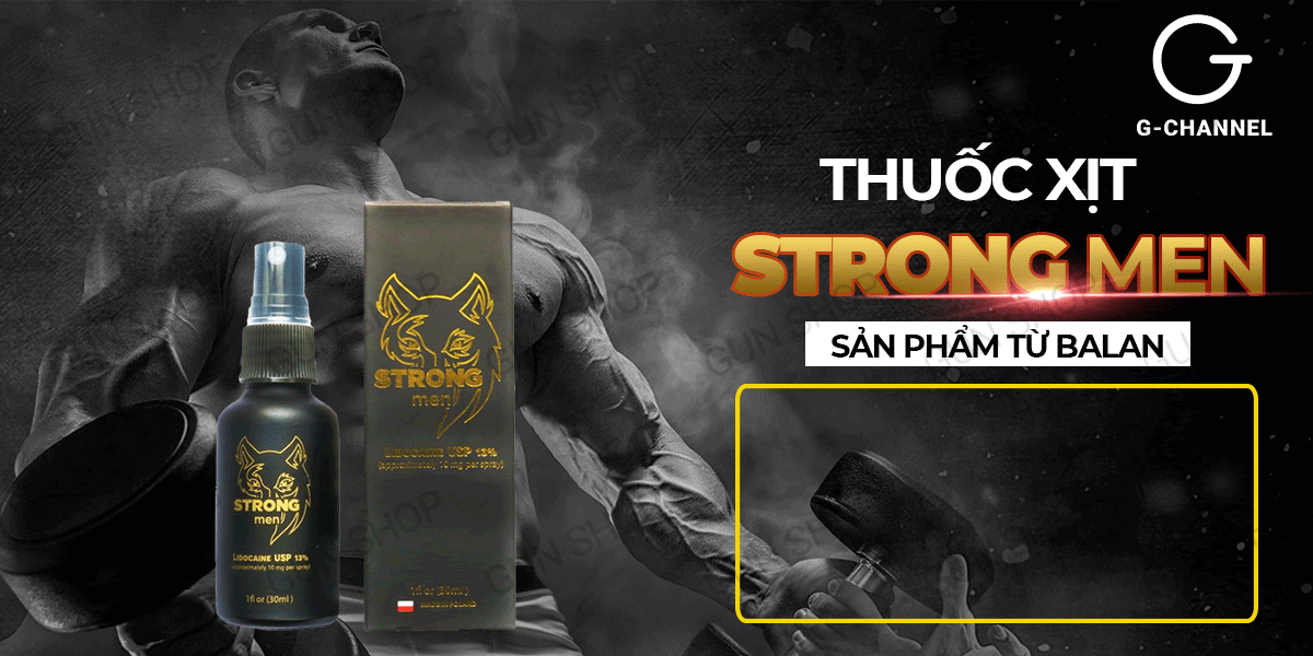 Chai xịt Balan Strong men 30ml kéo dài thời gian quan hệ quý ông Chai xịt Balan Strong men 30ml kéo dài thời gian quan hệ quý ông