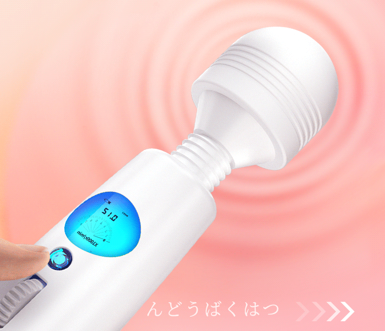 Chày rung lưỡi liếm Galaku 2 đầu màn hình LED kích thích điểm G Chày rung lưỡi liếm Galaku 2 đầu màn hình LED kích thích điểm G