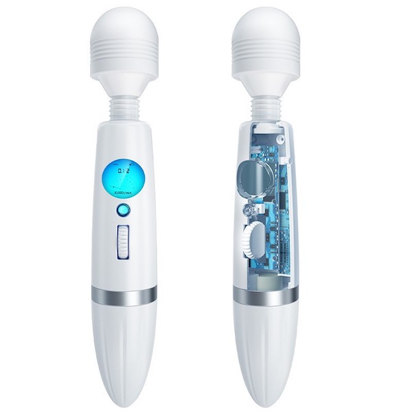 Chày rung lưỡi liếm Galaku 2 đầu màn hình LED kích thích điểm G Chày rung lưỡi liếm Galaku 2 đầu màn hình LED kích thích điểm G