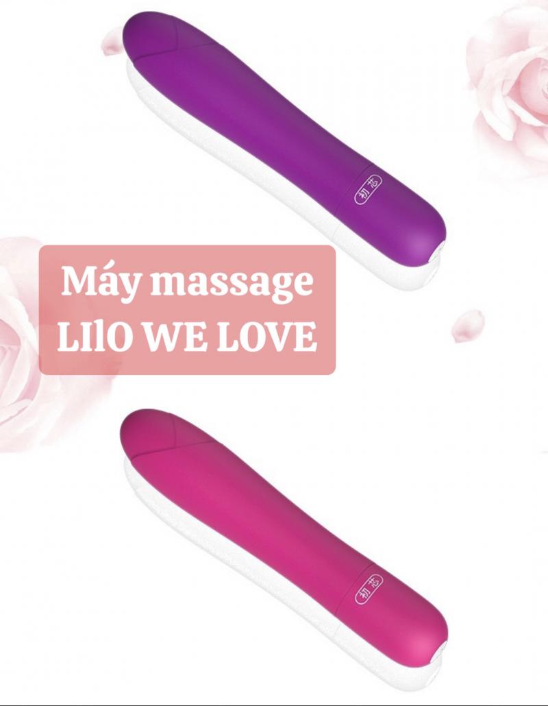 Chày rung We Love Lilo massage âm đạo 5 chế độ silicon y tế Chày rung We Love Lilo massage âm đạo 5 chế độ silicon y tế
