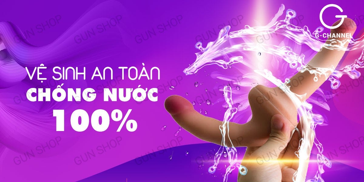 Dương vật giả 2 đầu Lovetoy Holy Dong Charge đa chiều mềm Dương vật giả 2 đầu Lovetoy Holy Dong Charge đa chiều mềm