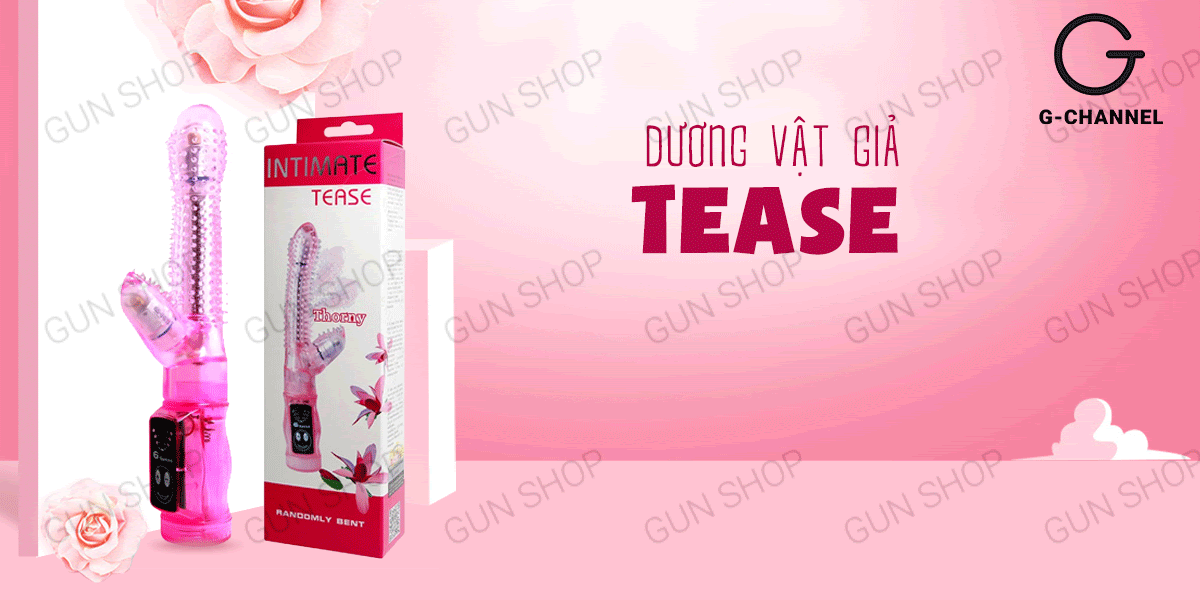 Dương vật giả rung gai mềm pin Tease thiết kế bắt mắt giá tốt Dương vật giả rung gai mềm pin Tease thiết kế bắt mắt giá tốt