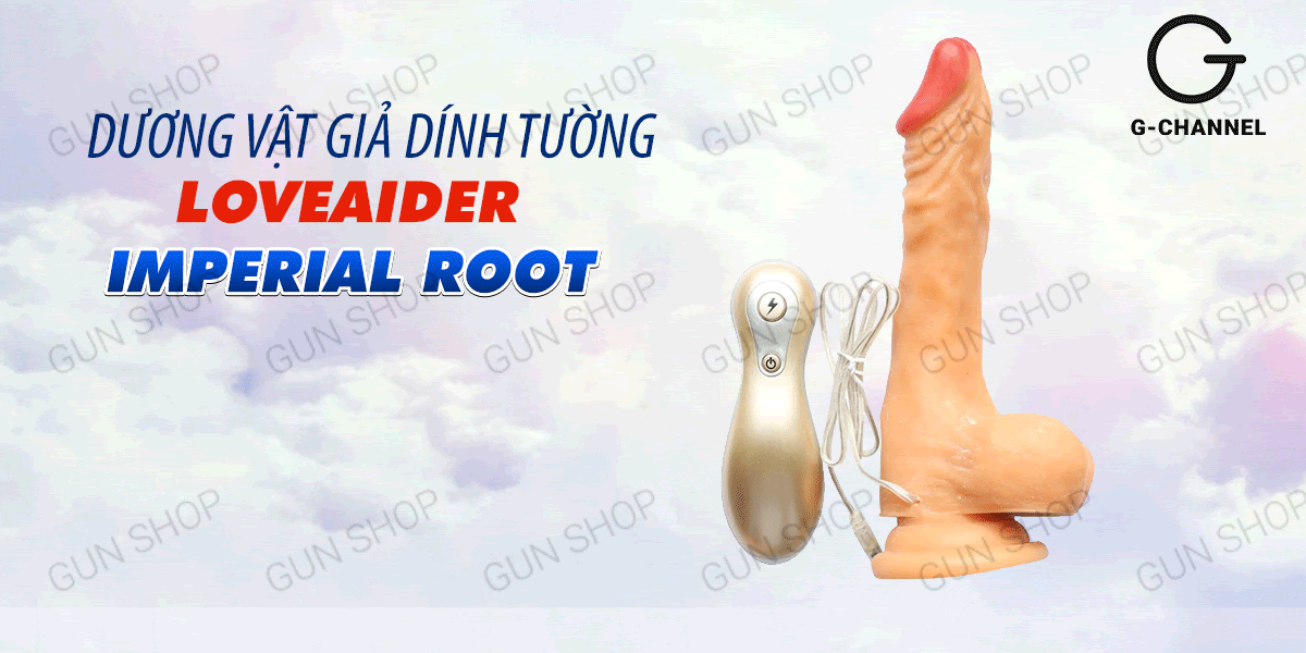 Dương vật giả Loveaider Imperial Root dính tường nâng cấp Dương vật giả Loveaider Imperial Root dính tường nâng cấp