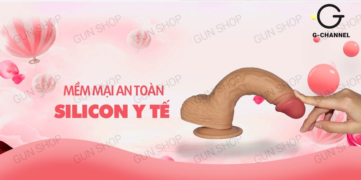 Dương vật giả cao cấp Lovetoy Natural Cock dính tường kích thước chuẩn Dương vật giả cao cấp Lovetoy Natural Cock dính tường kích thước chuẩn