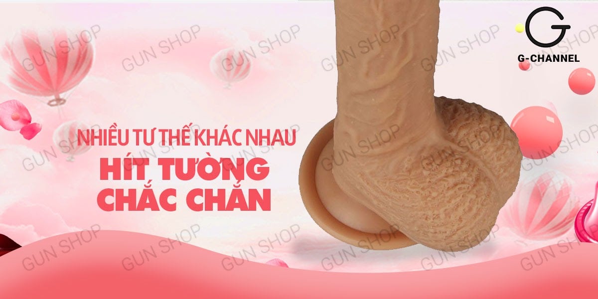 Dương vật giả cao cấp Lovetoy Natural Cock dính tường kích thước chuẩn Dương vật giả cao cấp Lovetoy Natural Cock dính tường kích thước chuẩn