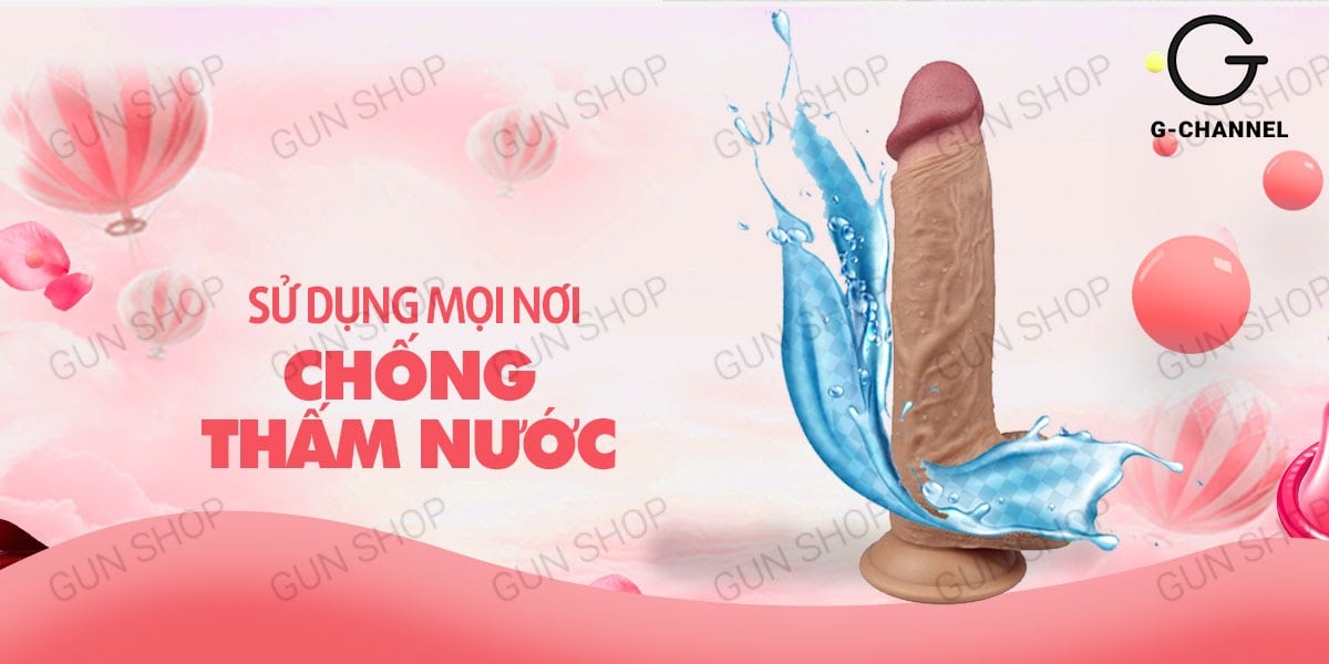 Dương vật giả cao cấp Lovetoy Natural Cock dính tường kích thước chuẩn Dương vật giả cao cấp Lovetoy Natural Cock dính tường kích thước chuẩn