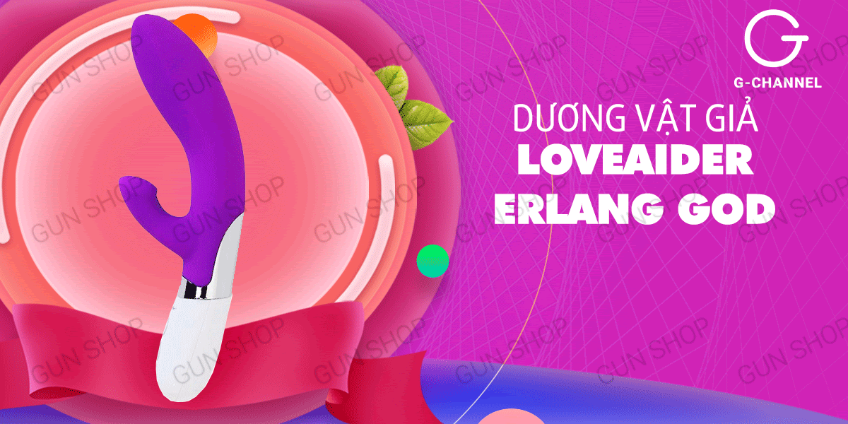 Dương vật giả 7 chế độ rung sạc Loveaider Erlang God cực mạnh Dương vật giả 7 chế độ rung sạc Loveaider Erlang God cực mạnh