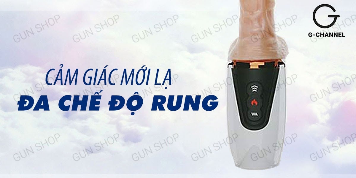 Dương vật giả rung thụt tỏa nhiệt sạc USB silicon mềm Dương vật giả rung thụt tỏa nhiệt sạc USB silicon mềm