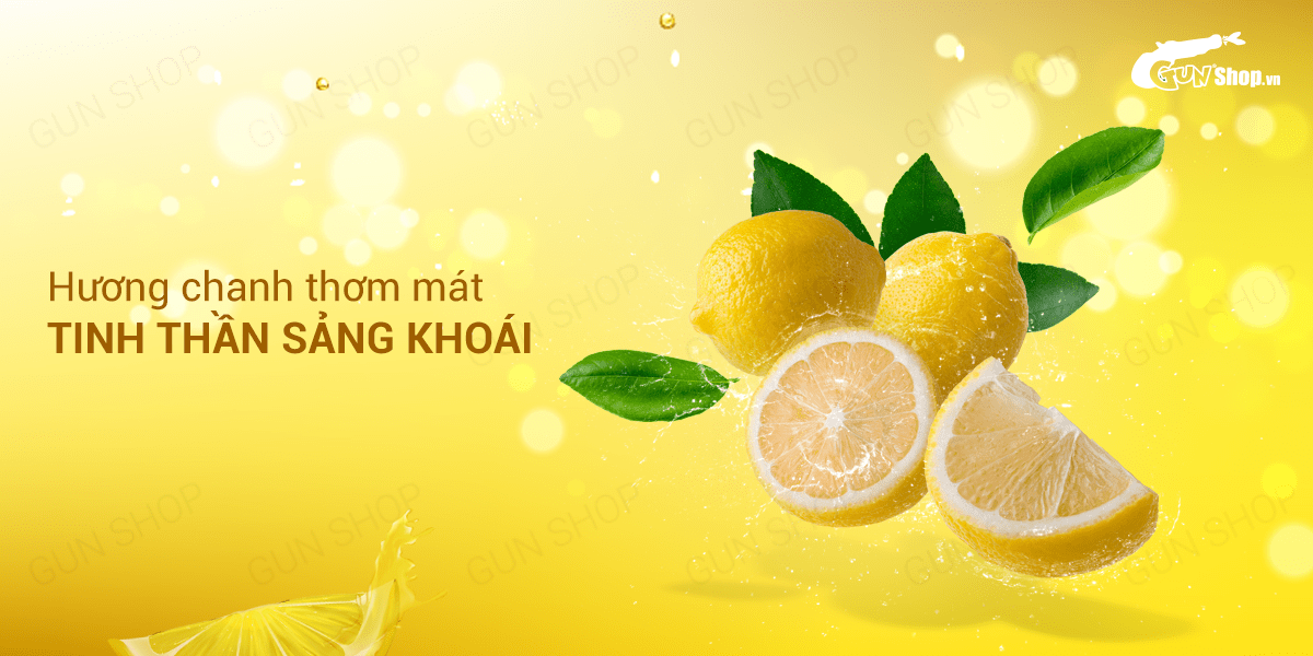 Gel bôi trơn Boyafei Lemon hương chanh tươi mới dễ chịu Gel bôi trơn Boyafei Lemon hương chanh tươi mới dễ chịu