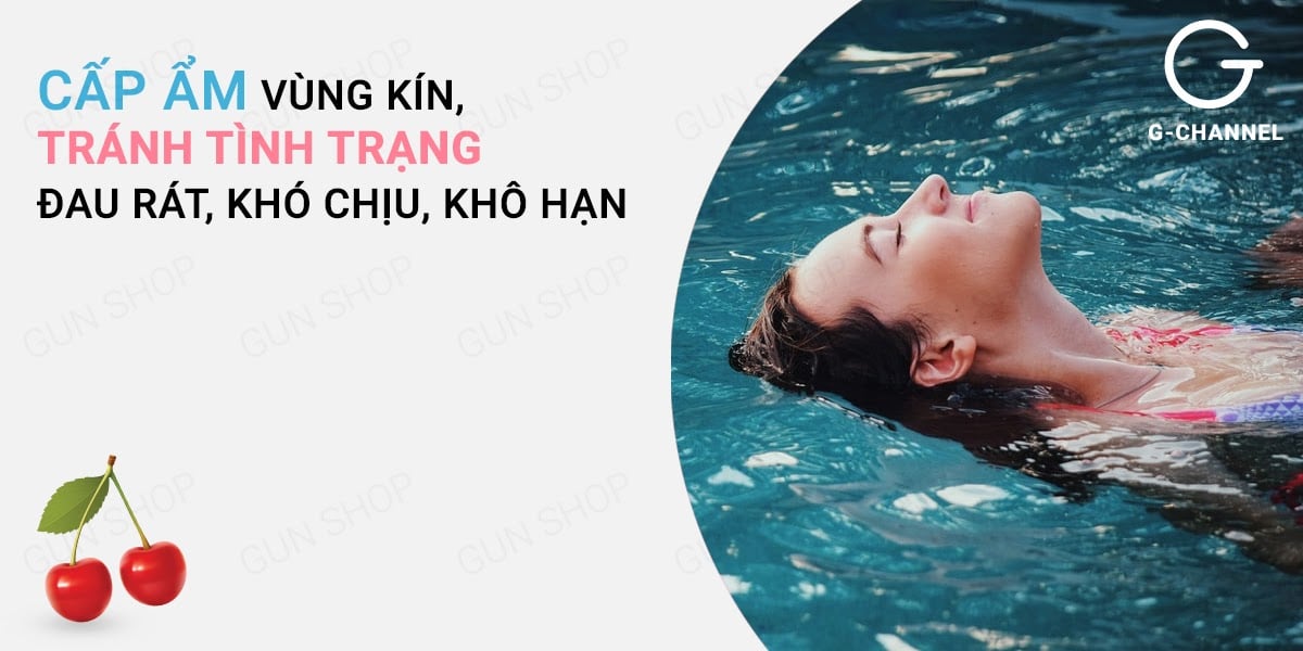 Gel bôi trơn Hot Kiss hương cherry quyến rũ tăng hưng phấn 100ml Gel bôi trơn Hot Kiss hương cherry quyến rũ tăng hưng phấn 100ml