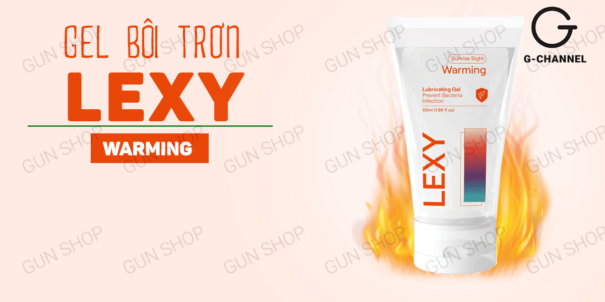 Gel bôi trơn Lexy Warming ấm nóng tăng cảm giác yêu Gel bôi trơn Lexy Warming ấm nóng tăng cảm giác yêu
