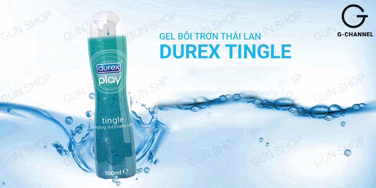 Gel bôi trơn Durex Tingle mát lạnh 100ml tăng khoái cảm mềm mại dễ chịu Gel bôi trơn Durex Tingle mát lạnh 100ml tăng khoái cảm mềm mại dễ chịu