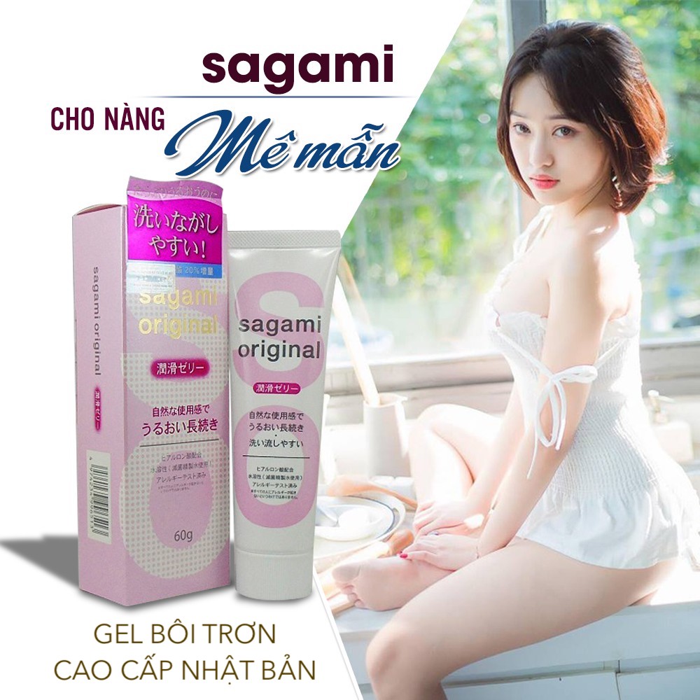 Gel bôi trơn Sagami Original Nhật chính hãng gốc nước an toàn Gel bôi trơn Sagami Original Nhật chính hãng gốc nước an toàn