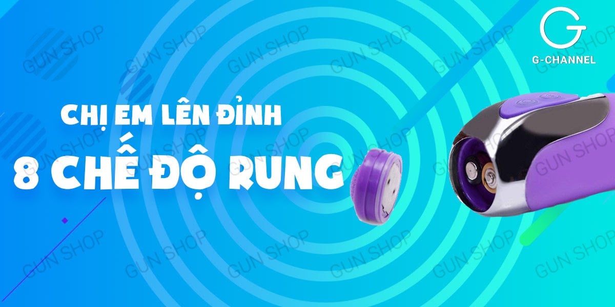 Lưỡi rung Loveaider đa chế độ gai silicon pin sạc kích thích Lưỡi rung Loveaider đa chế độ gai silicon pin sạc kích thích