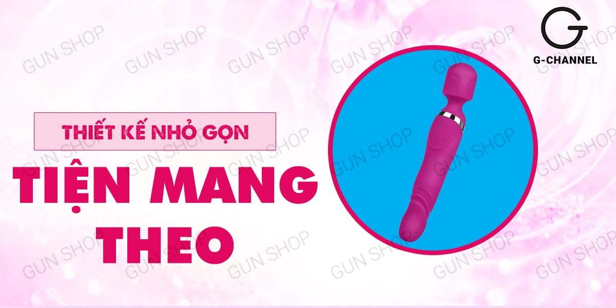 Máy rung massage rung thụt xoay đa năng sạc điện Mizz Zee Enjoy Máy rung massage rung thụt xoay đa năng sạc điện Mizz Zee Enjoy