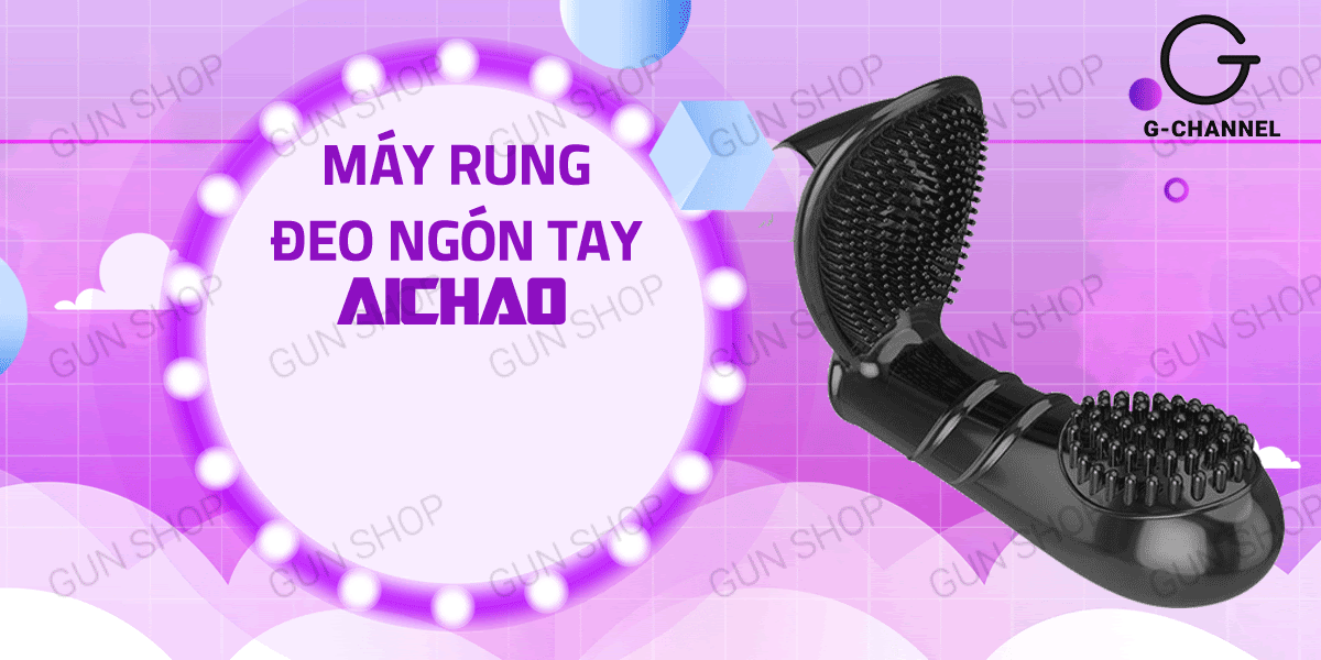 Ngón tay rung gai lớn Aichao đeo tay kích thích gai mạnh mẽ thỏa mãn Ngón tay rung gai lớn Aichao đeo tay kích thích gai mạnh mẽ thỏa mãn