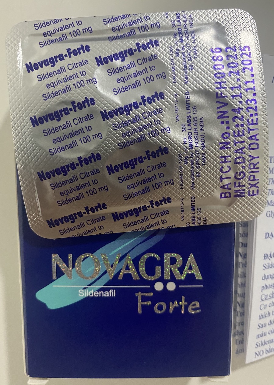 Thuốc Novagra Forte 100mg cương dương chống xuất tinh sớm Thuốc Novagra Forte 100mg cương dương chống xuất tinh sớm