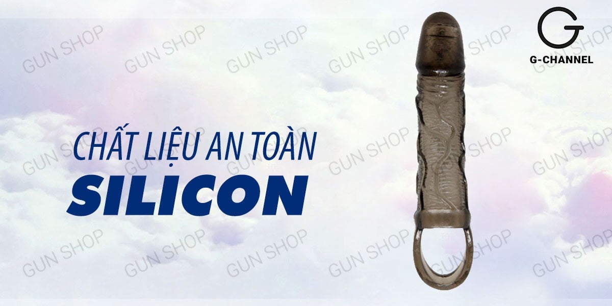 Bao cao su đôn dên rung đầu Baile Men Extension tăng kích thước dây đeo Bao cao su đôn dên rung đầu Baile Men Extension tăng kích thước dây đeo