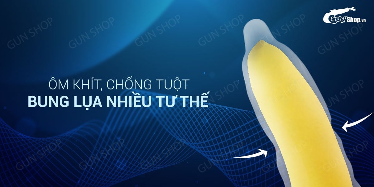 Bao cao su OLO 0.01 Zero Ha For Man siêu mỏng nhiều gel bôi trơn Bao cao su OLO 0.01 Zero Ha For Man siêu mỏng nhiều gel bôi trơn