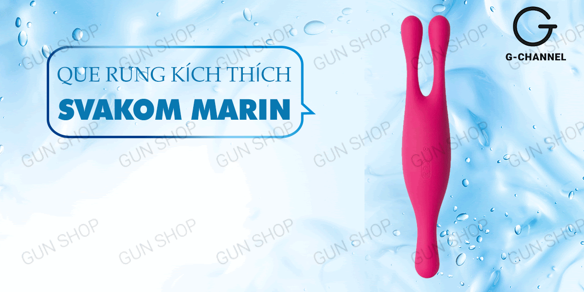 Que rung Svakom Marin 11 chế độ sạc điện chống nước mạnh mẽ Que rung Svakom Marin 11 chế độ sạc điện chống nước mạnh mẽ