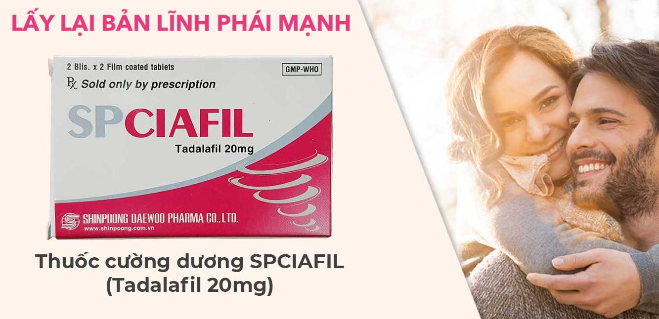 Cửa hàng bán Spciafil tadalafil 20mg Cường Dương Chống Xuất Tinh SP Ciafil kéo dài thời gian chính hãng Cửa hàng bán Spciafil tadalafil 20mg Cường Dương Chống Xuất Tinh SP Ciafil kéo dài thời gian chính hãng